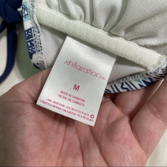 ‼️XHILIRATION HALTER BIKINI TOP - Picture 3 of 10